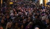 Crowds in London